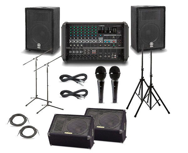 PA/Sound System: 8 Channel Setup - w/15